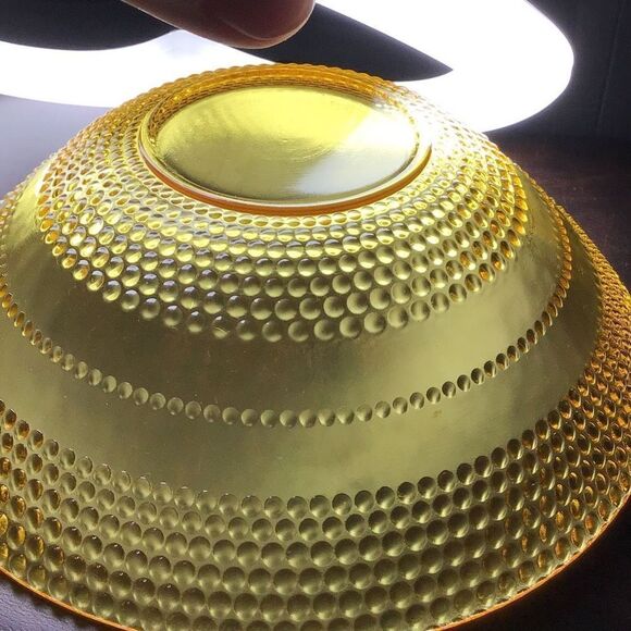 Boles vintage gold beaded soup or salad bowl set of four - Picture 5 of 5